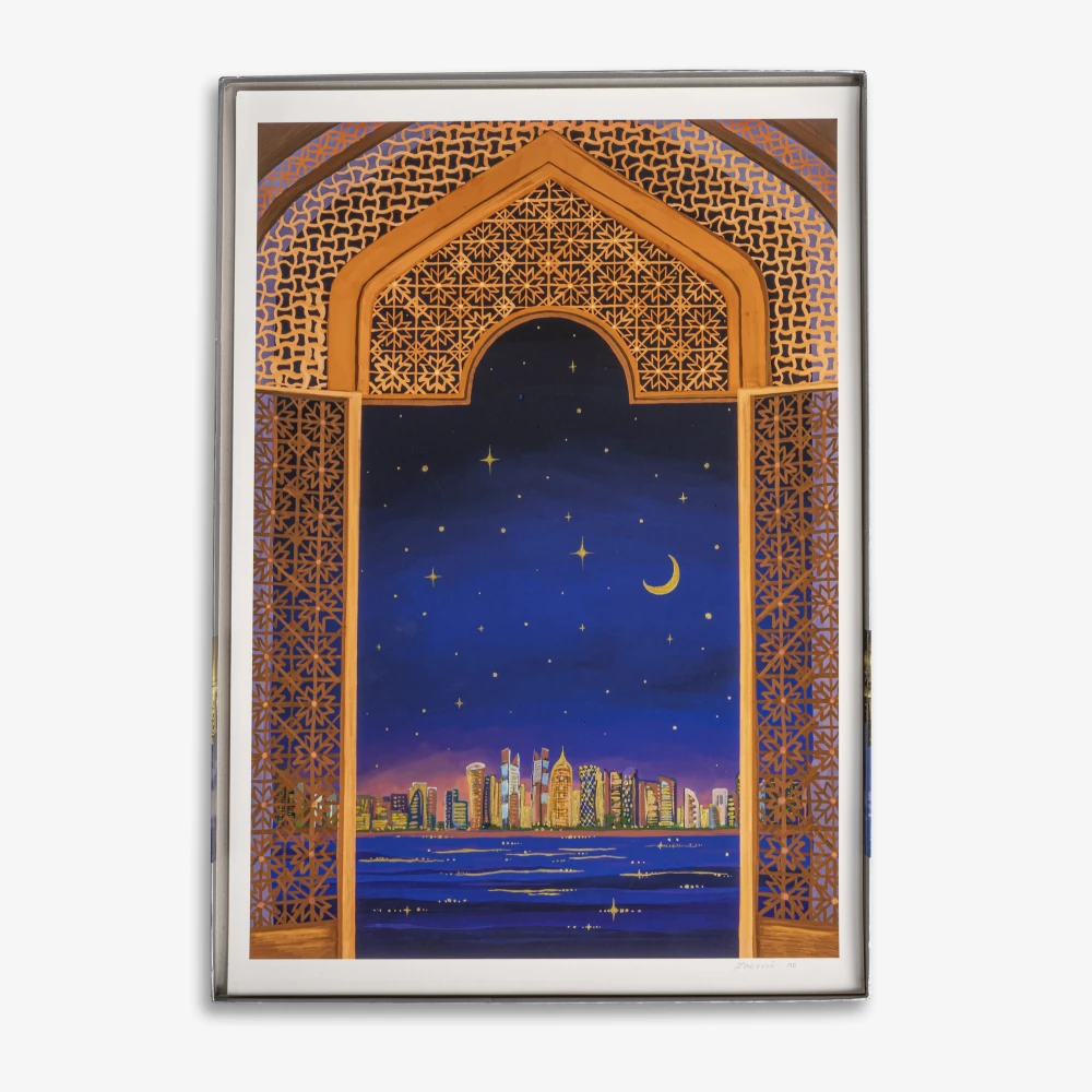 Grand Doha with crescent